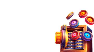 Ящик с разноцветными жетонами, символизирующий турнир Spinoleague в Онлайн-казино Irwin, где игроки соревнуются за крупные призы.